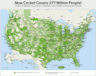 Cricket Wireless maps