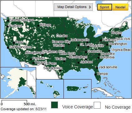 Sprint Voice coverage