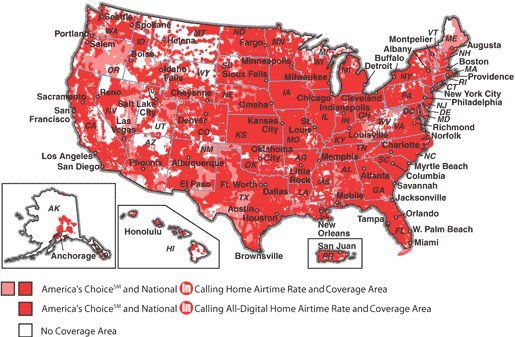 Verizon Coverage Map